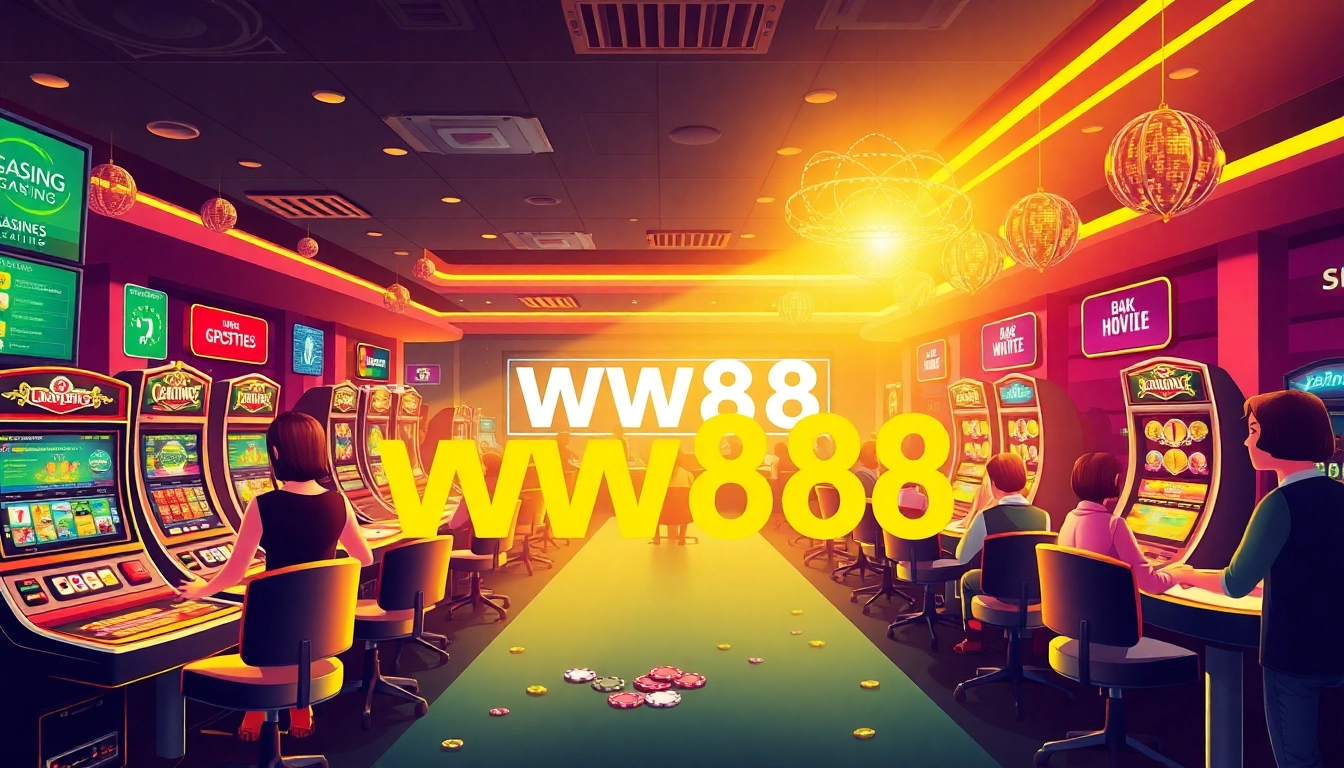 Enjoy a thrilling game experience at ww88's modern online casino environment.