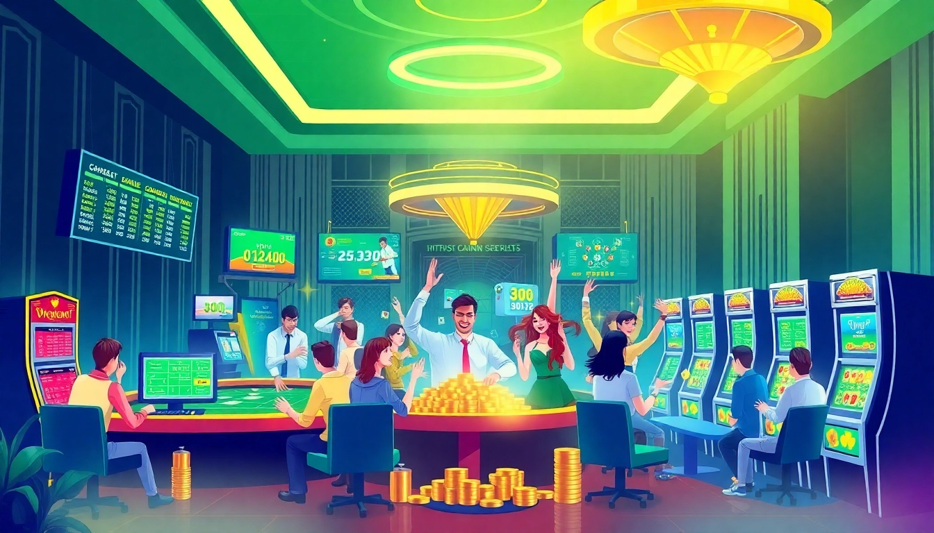 Experience the thrill of online gambling at https://j88hh.com/ as players enjoy exciting games in a vibrant atmosphere.