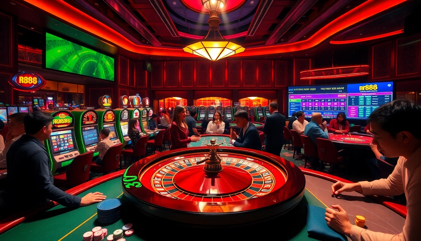 Experience the thrill of the game at rr888's luxurious casino tables, where excitement meets strategy.