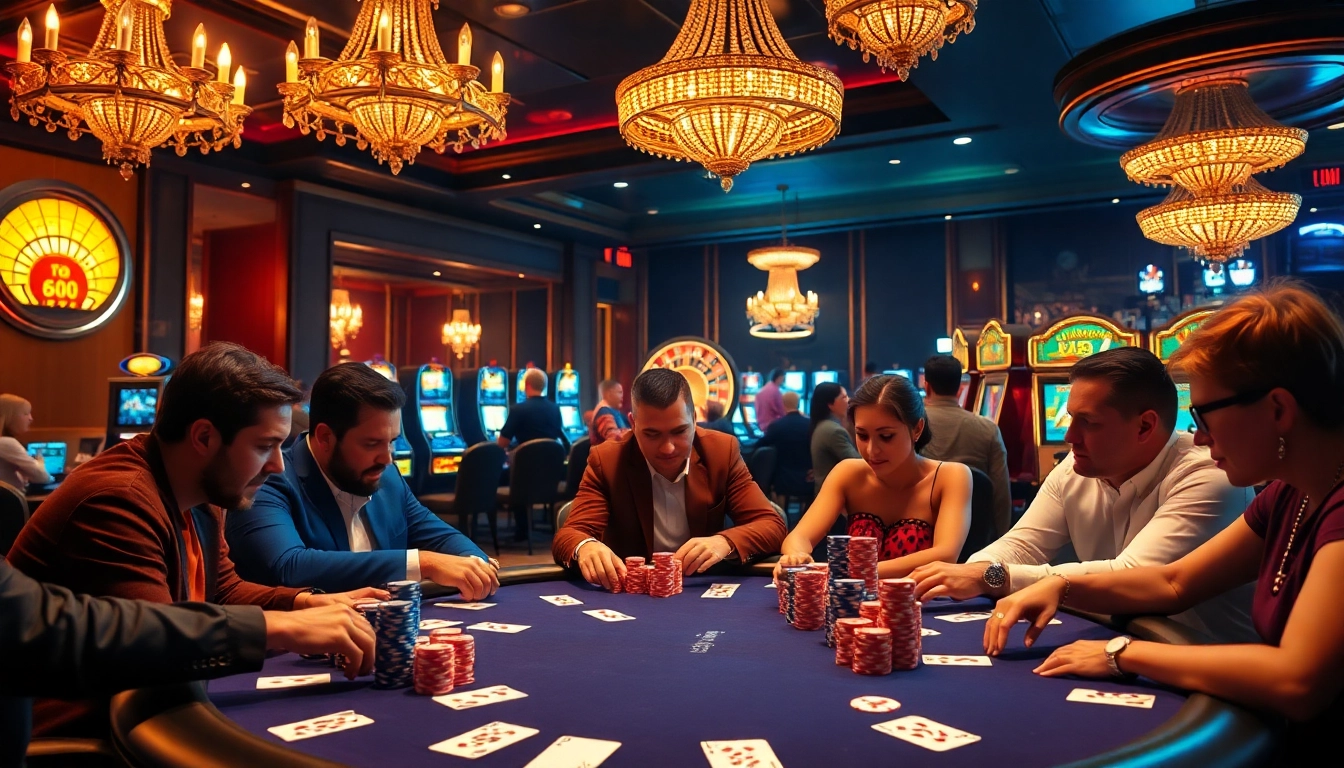 Experience the excitement of gambling at https://loto188fun.me/ with vibrant poker tables and thrilling gameplay.