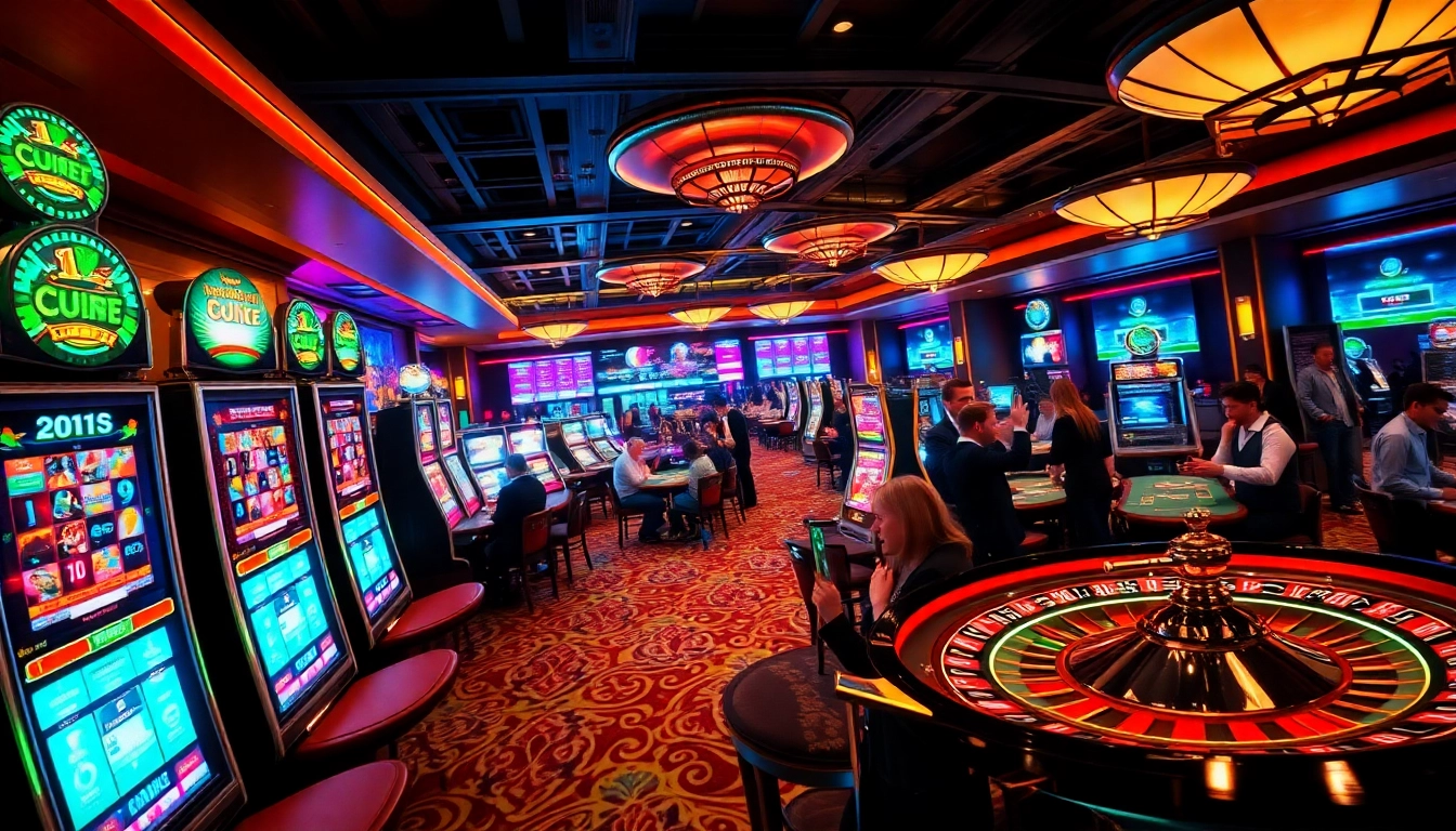 Experience exhilarating moments in the casino floor with players at https://loto188fun.me/ betting on thrilling games.