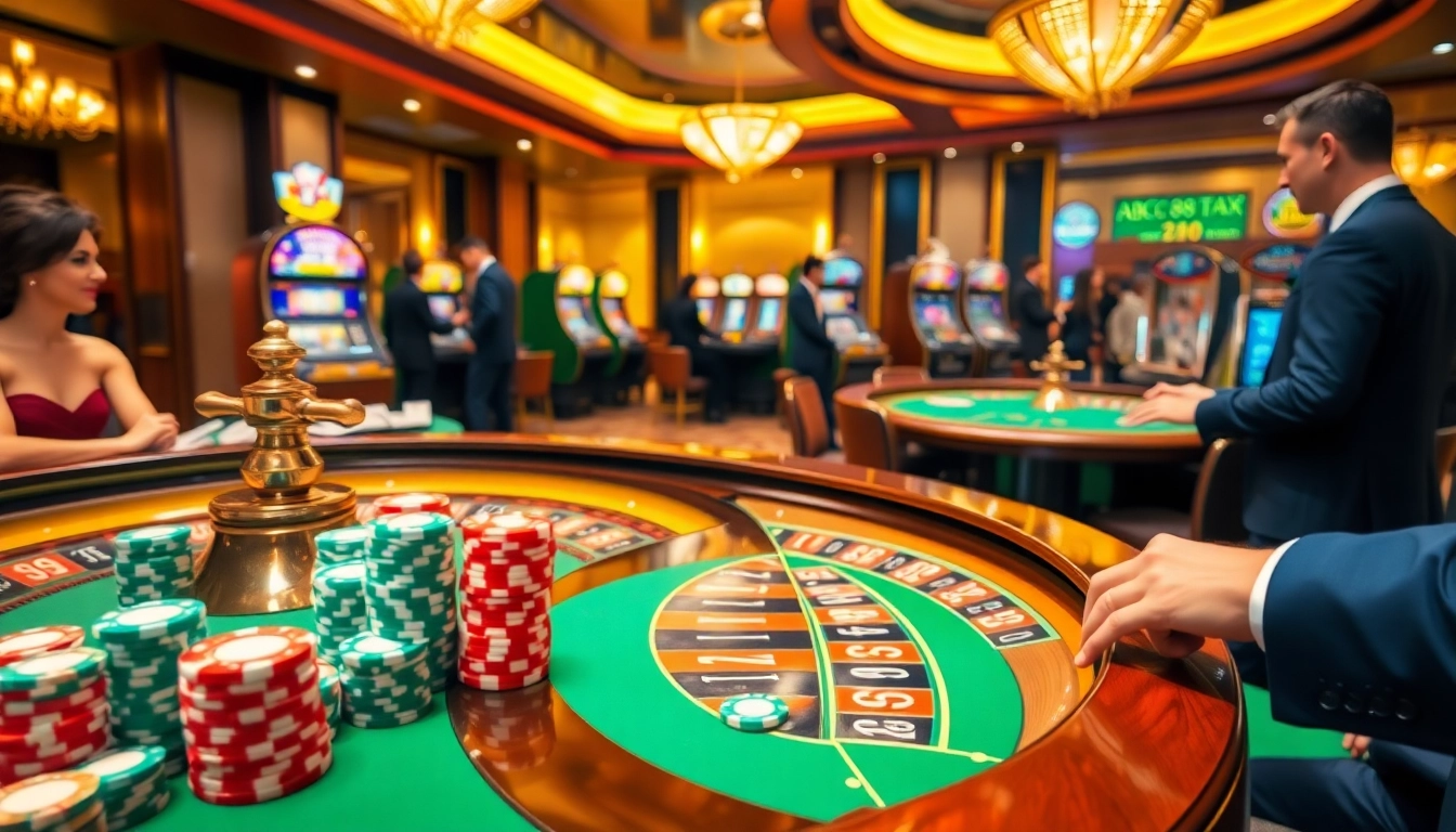 Experience the thrill at https://abc88taxi.com with vibrant casino action featuring roulette, poker, and high-stakes betting.