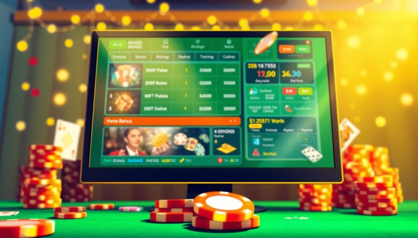 Discover exciting deneme bonusu veren siteler with vibrant betting options displayed on a screen.