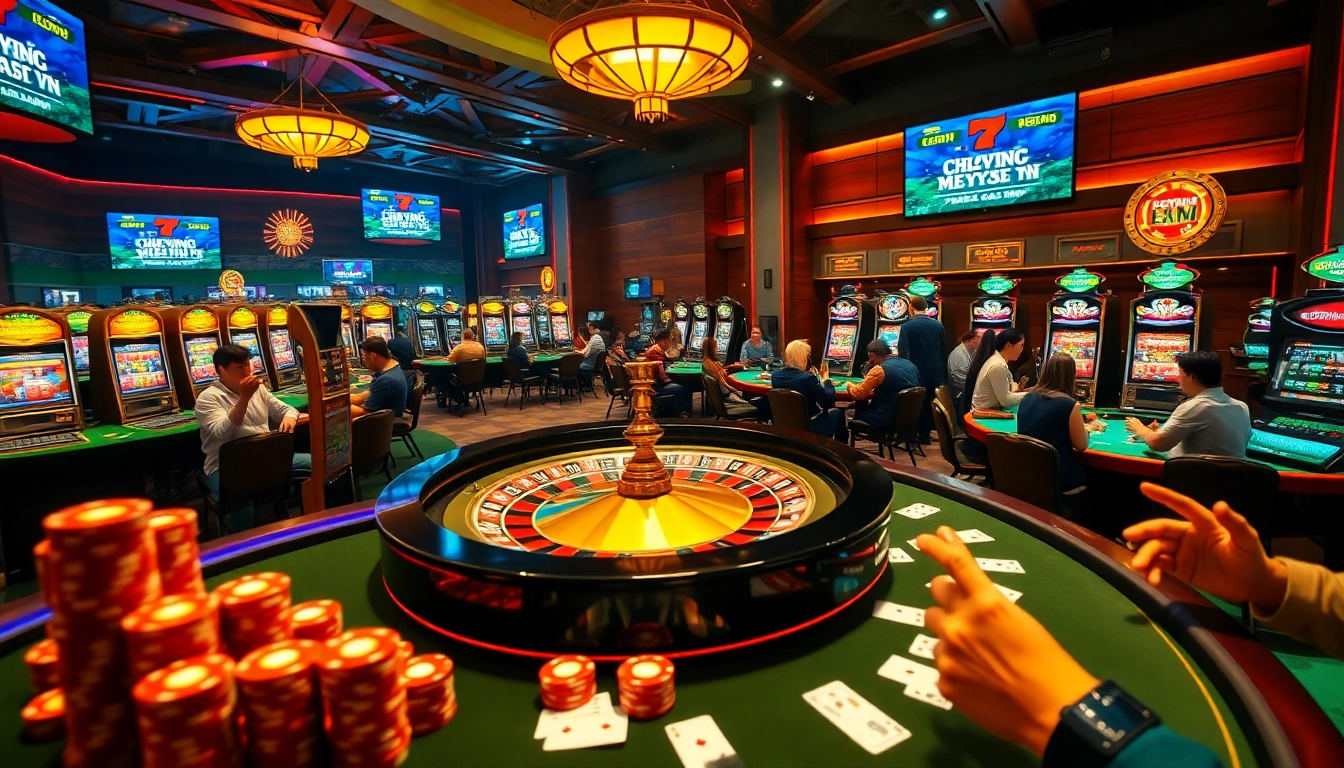 Experience thrilling promotions at khuyến mãi 69vn casino with vibrant betting activities and players winning big.
