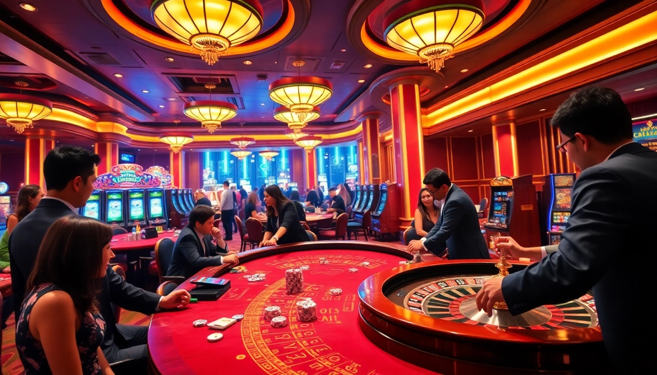 Bong da lu fun captures the thrill of high-stakes poker and lively casino games with engaging players and vibrant tables.