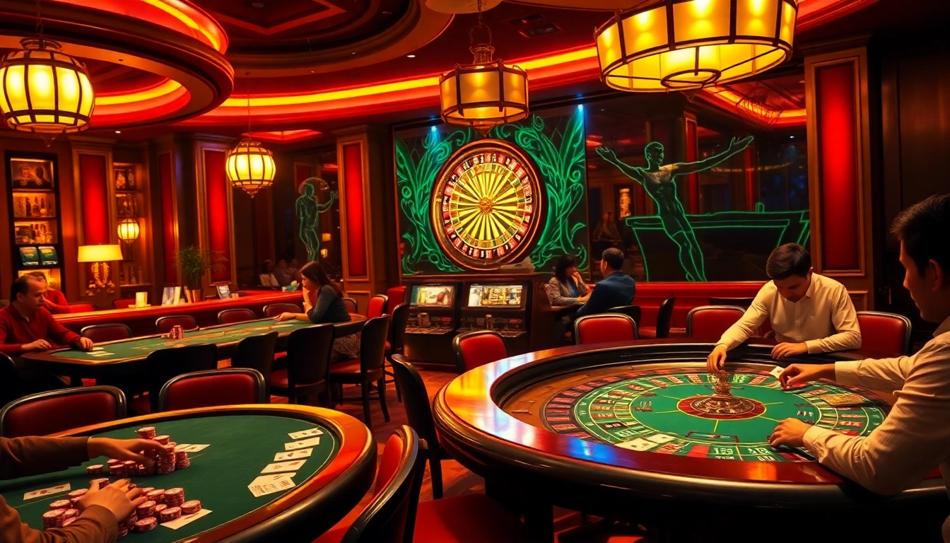Experience the thrill of winning at HB88, where vibrant tables and high-stakes poker create an electrifying casino atmosphere.