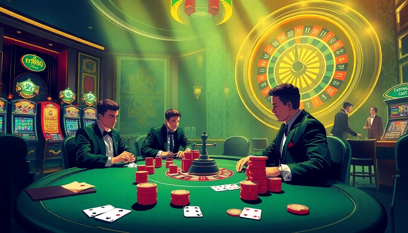 Experience the thrill of casino gambling with rr888 betting slips on vibrant poker tables.