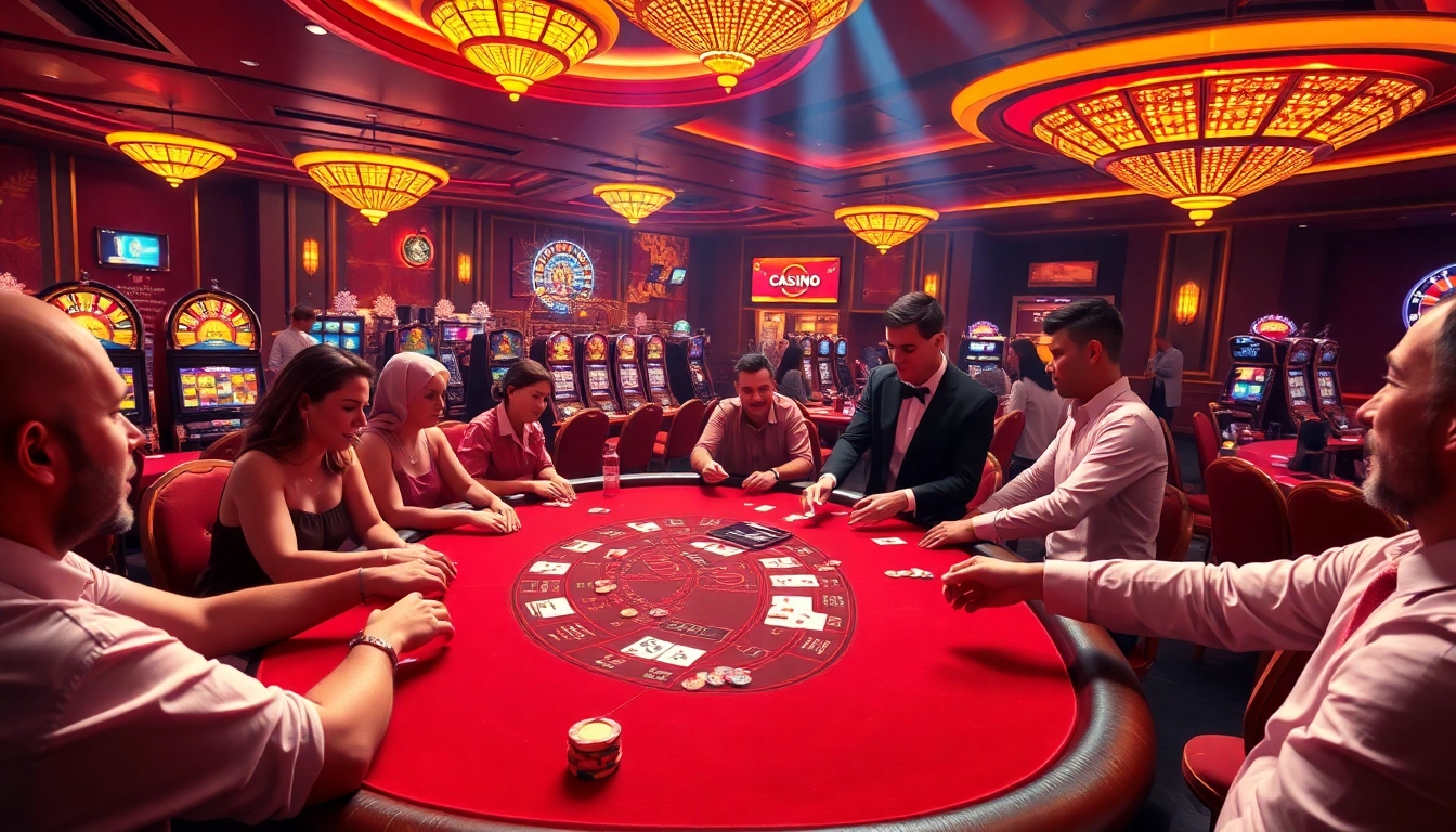 Experience the thrill of BJ88vnd at an exciting blackjack table, filled with action and vibrant energy.