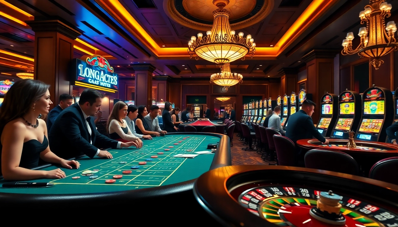 Experience the thrill of gambling at https://loto188fun.me/ with vibrant casino tables and enthusiastic players.