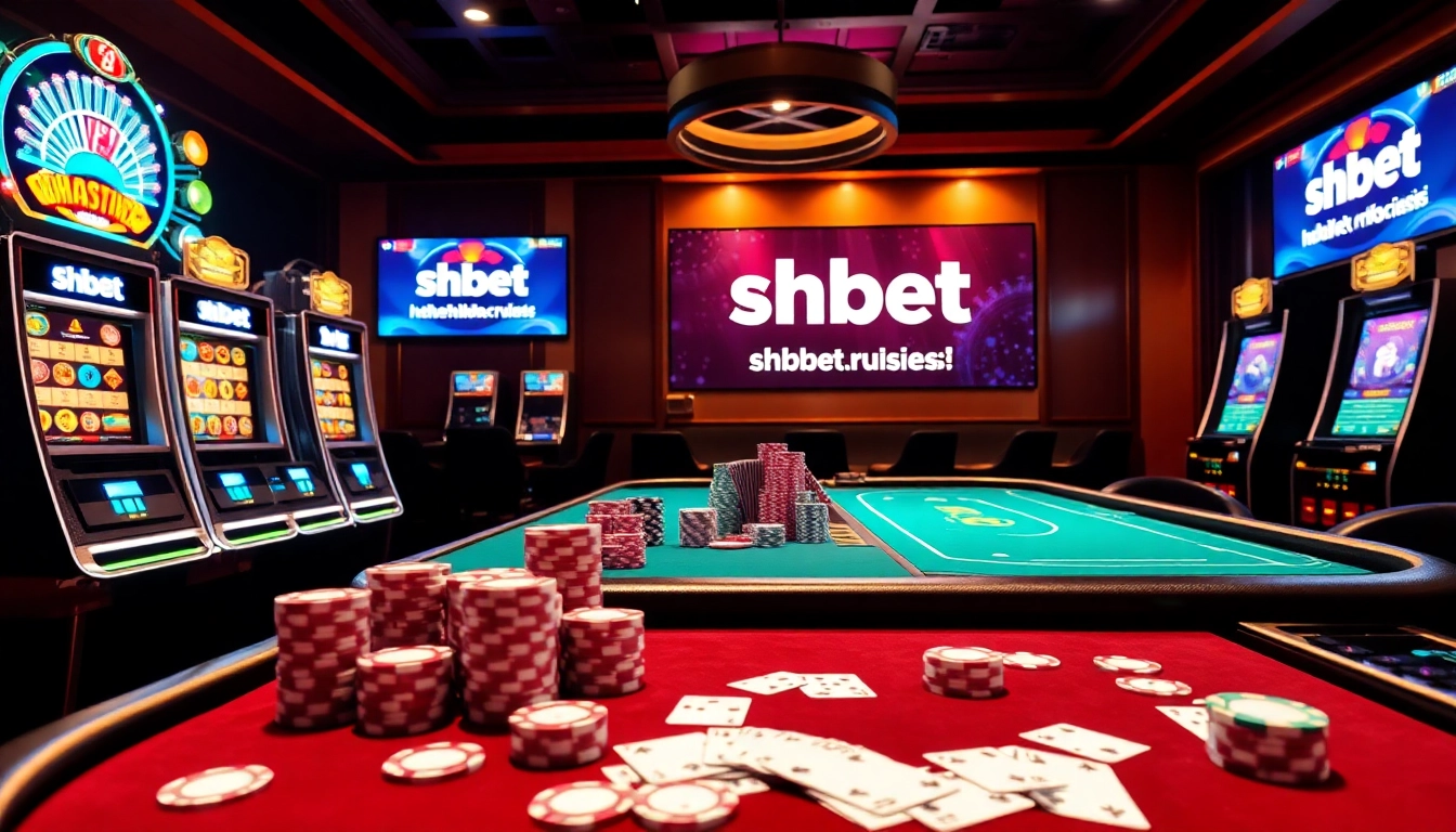 Experience the thrill of betting at https://shbet.cruises/ with vibrant gaming tables and sparkling slots.