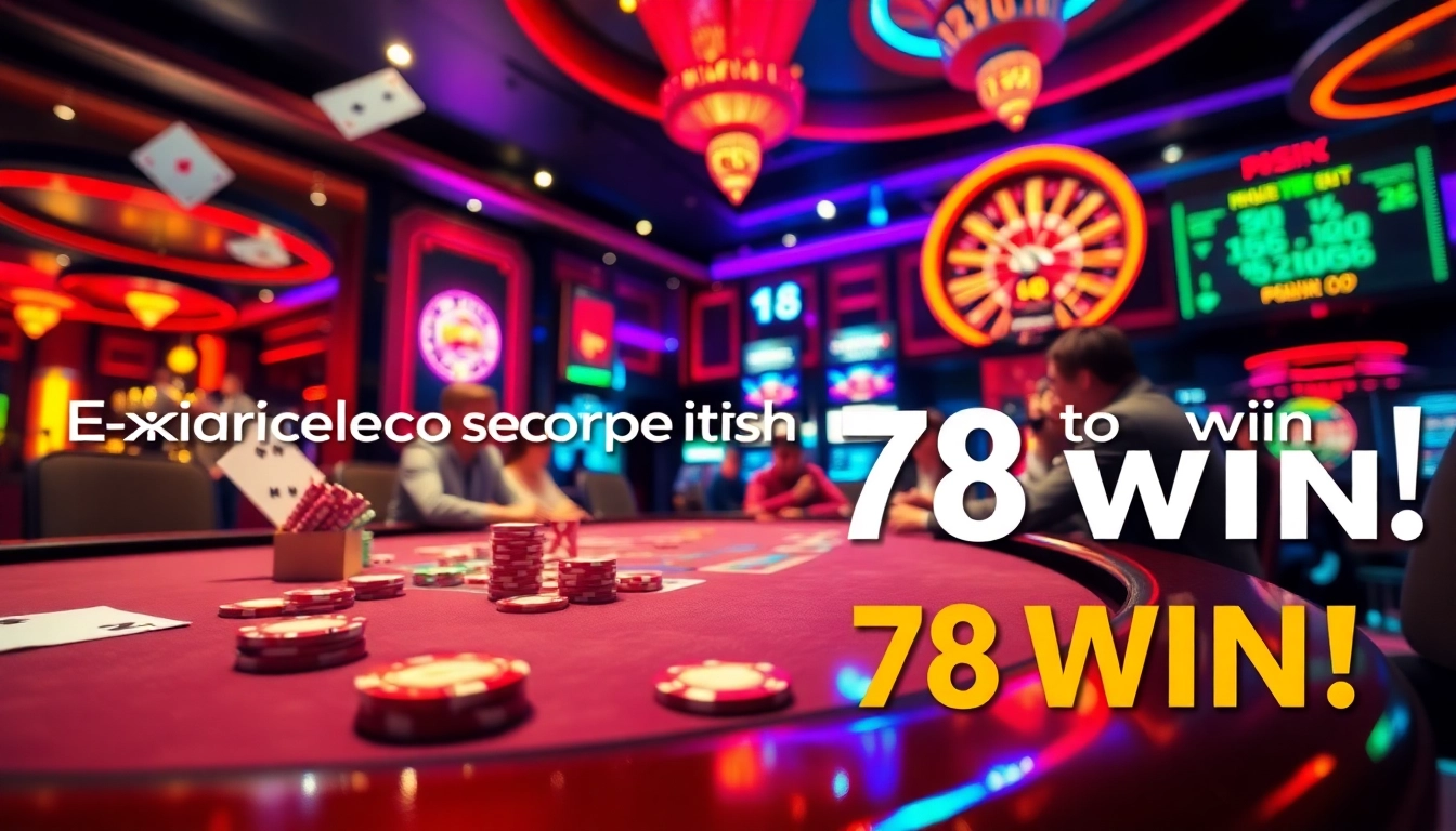 Experience a thrilling poker game at the casino to 78 win big on your bets!