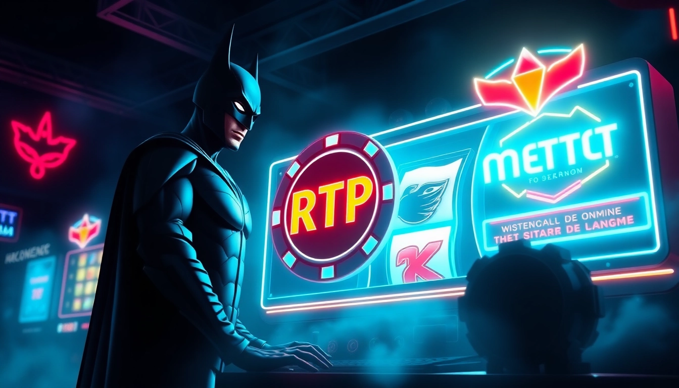 Menampilkan batman138 rtp dengan elemen judi yang futuristik dan menawan.