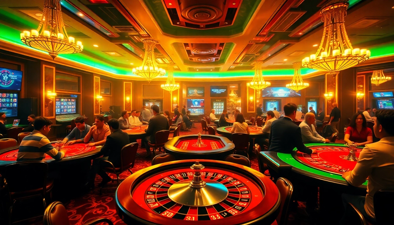 Experience the thrill at QQ88 CASINO with exciting games and lively atmosphere.